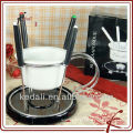 2013 new style ceramic chocolate pot